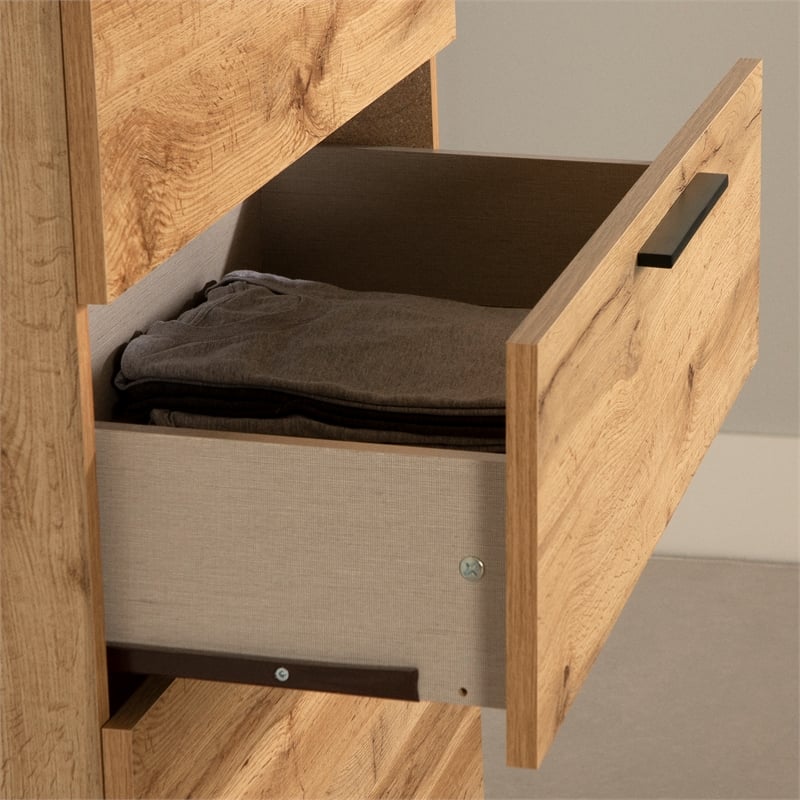 South Shore Step One Essential 5-Drawer Chest  Nordik Oak