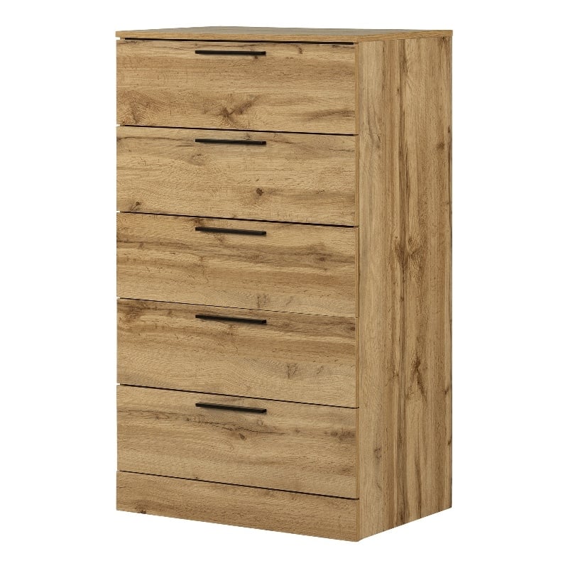 South Shore Step One Essential 5-Drawer Chest  Nordik Oak