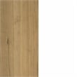South Shore Toscano 3-Drawer Kitchen Island with Door White and Maple Nutmeg