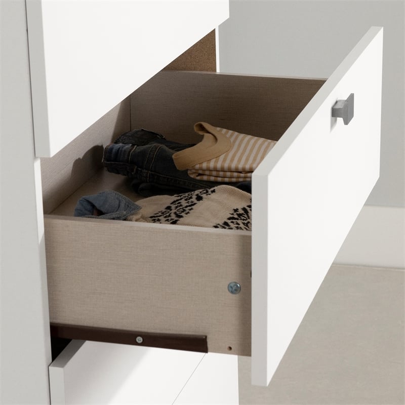 South Shore Spark 5-Drawer Chest  Pure White