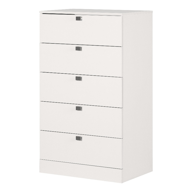 South Shore Spark 5-Drawer Chest  Pure White