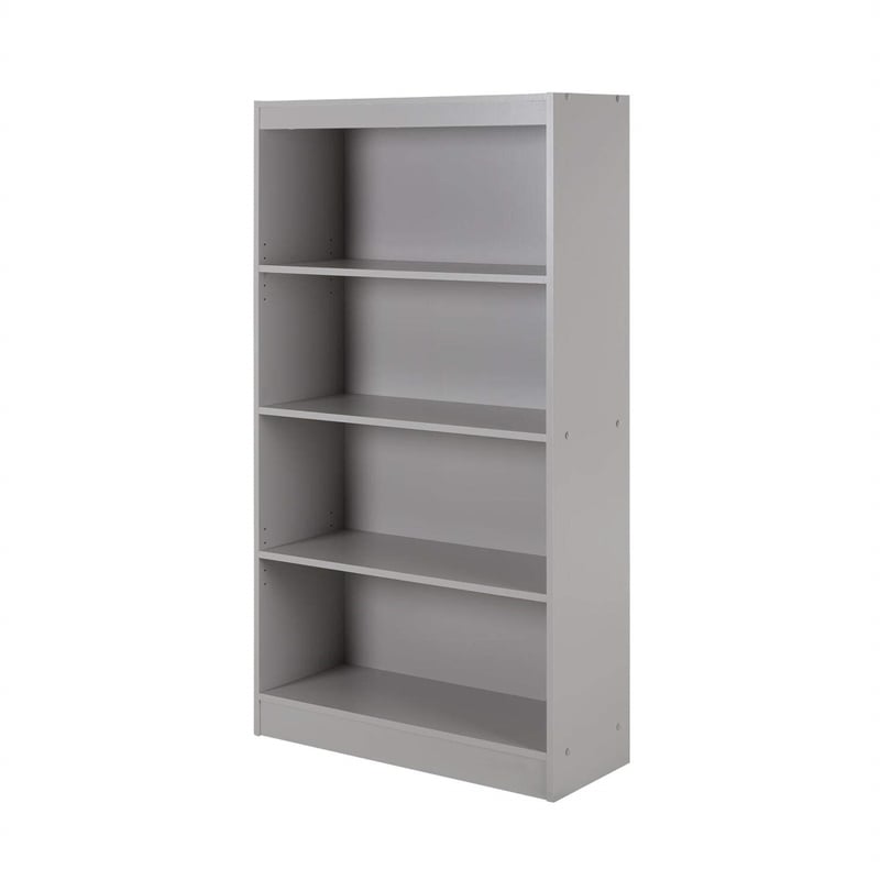 South Shore Axess 4 Shelf Bookcase in Pure Black