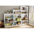 South Shore Axess 4 Shelf Bookcase in Pure Black
