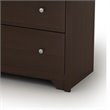 South Shore Vito 6 Drawer Dresser in Chocolate