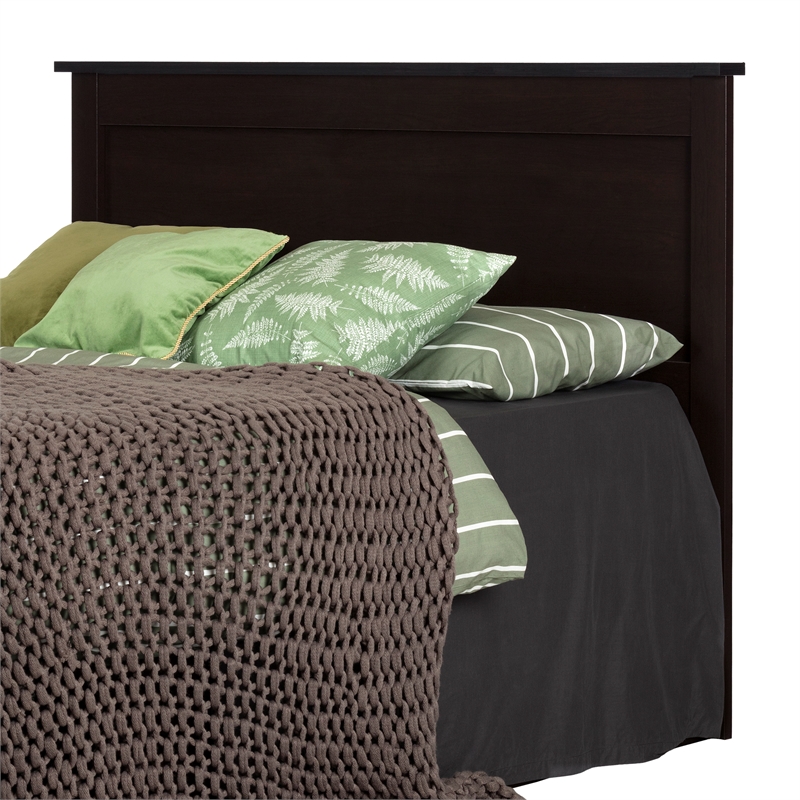 South Shore Breakwater Full / Queen Panel Headboard in Espresso Cymax