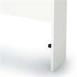 South Shore Affinato Twin Bookcase Headboard in White
