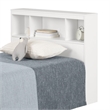South Shore Affinato Twin Bookcase Headboard in White