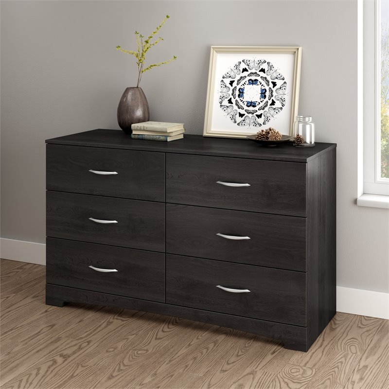 South Shore Maddox Dresser in Gray Oak