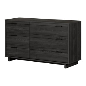 South Shore Fynn 6 Drawer Dresser in Gray Oak