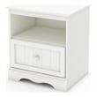 South Shore Handover Nightstand in Pure White