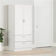 South Shore Acapella Wardrobe Armoire in Pure White