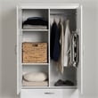 South Shore Acapella Wardrobe Armoire in Pure White