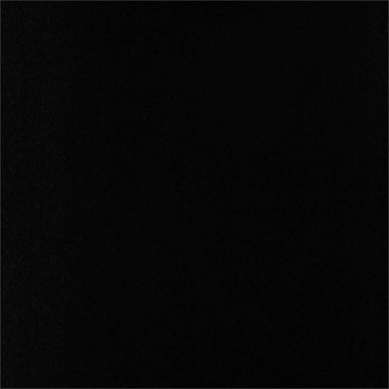 South Shore Step One King Platform Bed with Mouldings in Pure Black