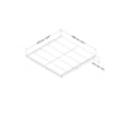 South Shore Step One King Platform Bed with Mouldings in Pure Black