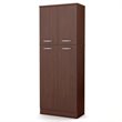 South Shore Fiesta Storage Pantry in Royal Cherry