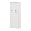 South Shore Axess 4 Door Pantry in Pure White