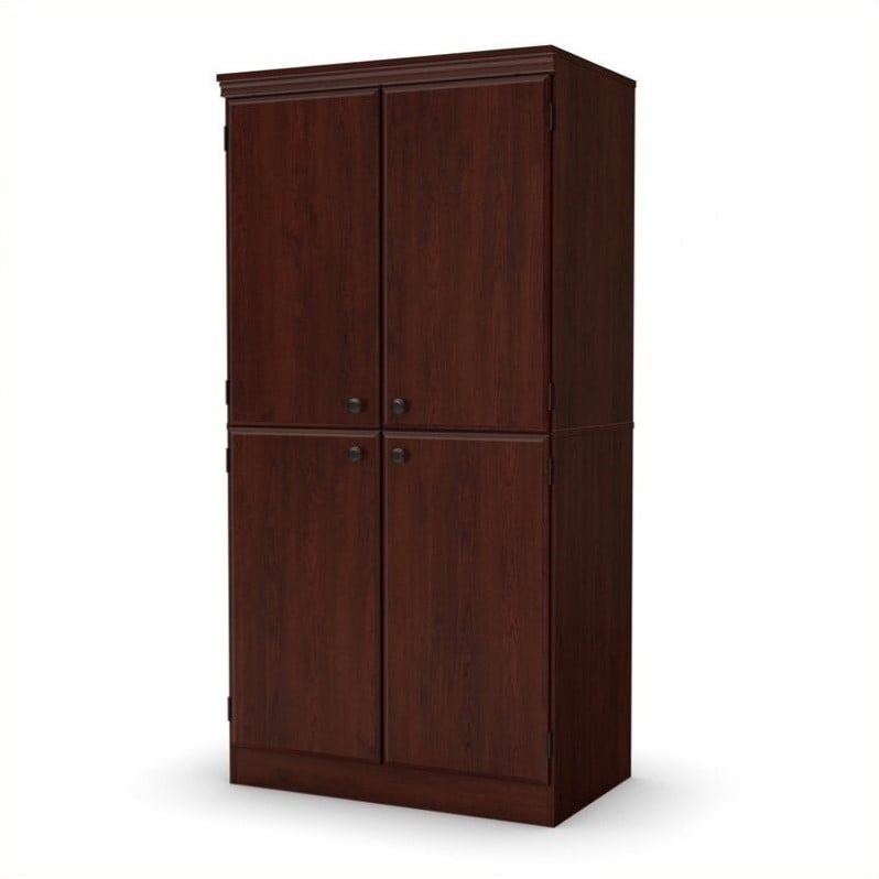 South S Morgan Storage Cabinet In, Royal Cherry Dresser