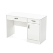South Shore Axess Small Computer Desk in White