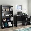 South Shore Axess 2 Piece Office Set in Pure Black