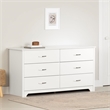 South Shore Fusion Dresser in Pure White
