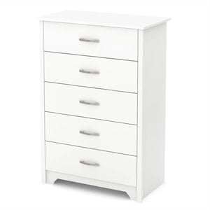 south shore fusion 5 drawer chest