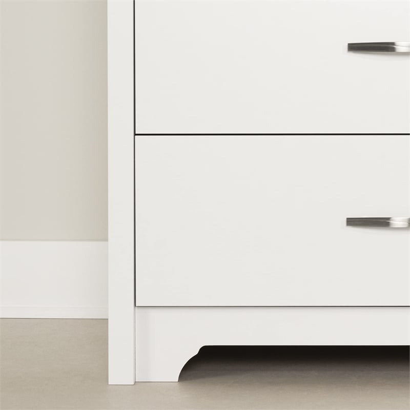 South Shore Fusion Five Chest in Pure Black