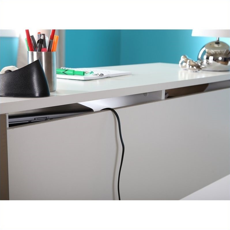 South Shore Interface Desk in Pure White