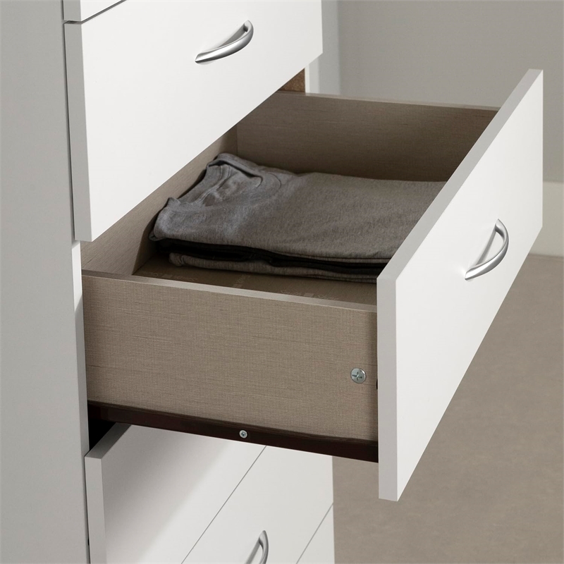 South Shore Step One 6 Drawer Chest in Pure White