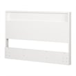 South Shore Holland Full Queen Headboard 54 60 in Pure White