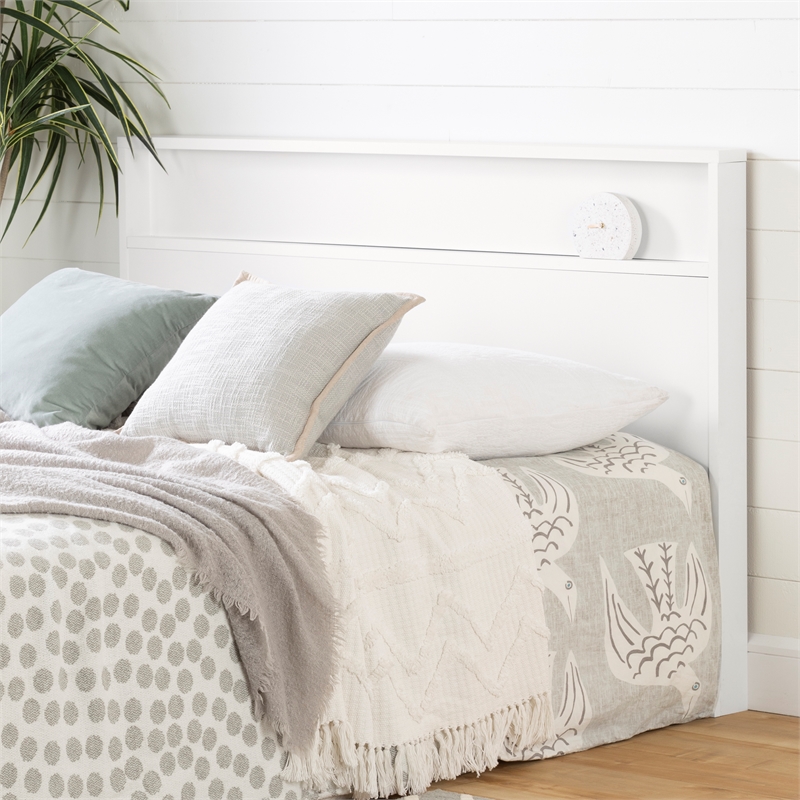 South Shore Step One Full/Queen Headboard 54/60'' Pure White 