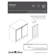 South Shore Morgan 2 Door Accent Chest in Pure White