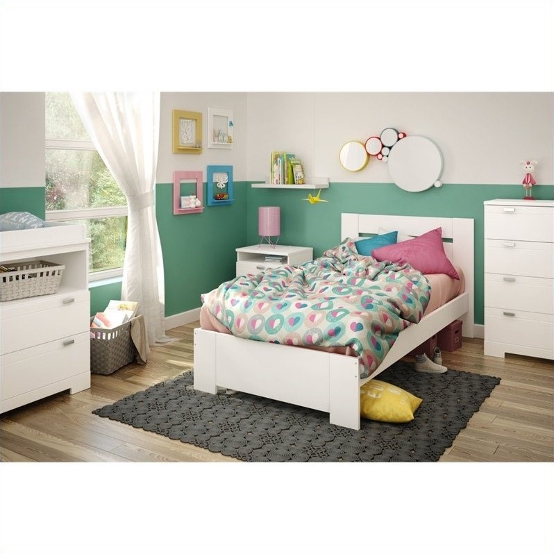 South Shore Reevo 6-Drawer Dresser in Pure White