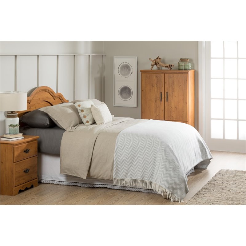 South Shore Prairie Full / Queen Panel Headboard in Pine 3232287
