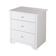 South Shore Vito Nightstand in Pure White