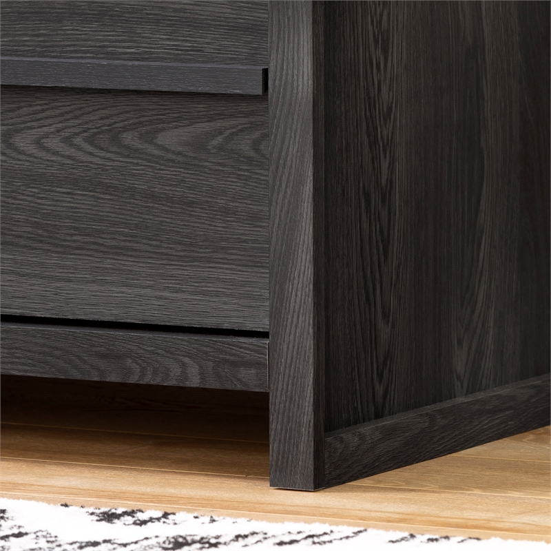 South Shore Tao 6-Drawer Dresser in Gray Oak