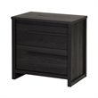 South Shore Tao 2-Drawer Nightstand in Gray Oak