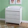 South Shore Cotton Candy Changing Table in Pure White
