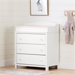 South Shore Cotton Candy Changing Table in Pure White