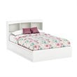 South Shore Full Bookcase Storage Bed in Pure White