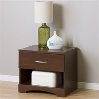 Ameriwood Home 1 Drawer Wood Nightstand In Rodeo Oak 5497213com