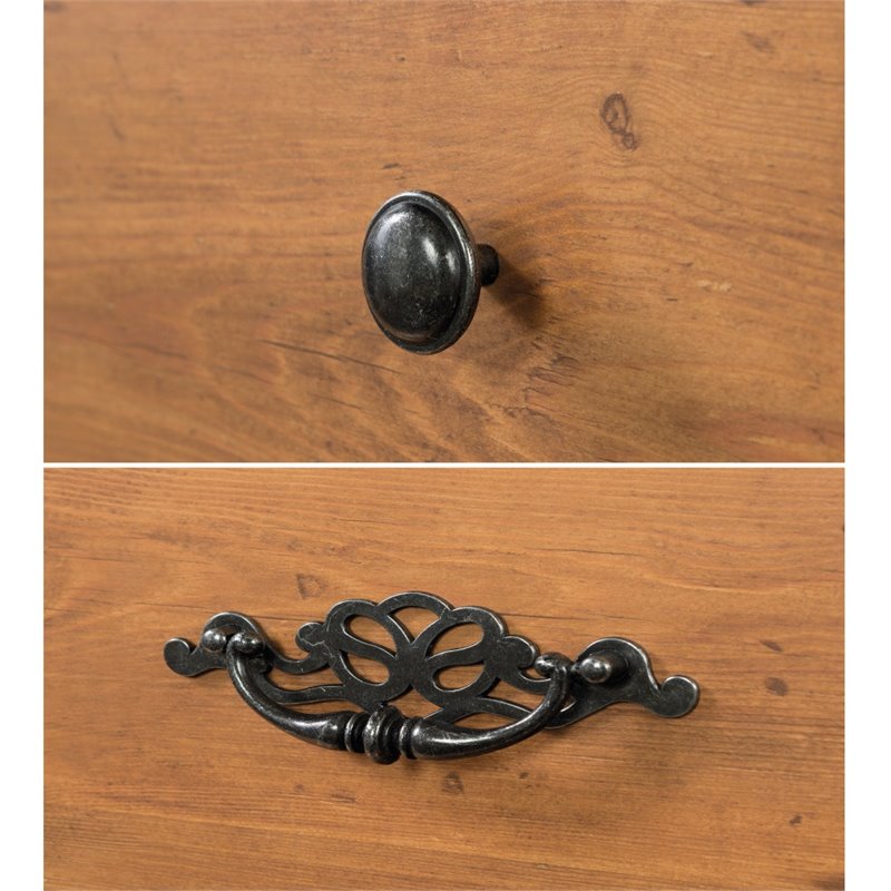 South Shore Prairie Double Dresser in Country Pine 3232011