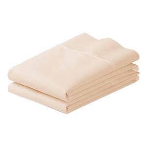 iEnjoy Home 2-PC Premium Ultra Soft Standard Pillow Case Set in Ivory