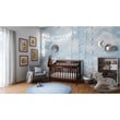 AFG Baby Furniture Alice 4-in-1 Convertible Crib with Toddler Guardrail Espresso