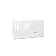 AFG Daphne 2 in 1 Convertible Crib and Changer White