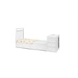 AFG Daphne 2 in 1 Convertible Crib and Changer White