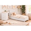 AFG Daphne 2 in 1 Convertible Crib and Changer White