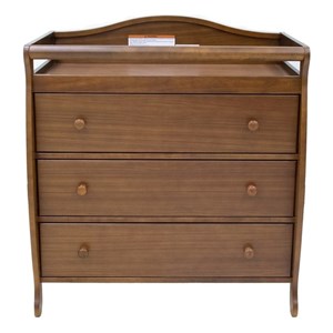 AFG Baby Furniture Grace 3-Drawer Changing Table Espresso