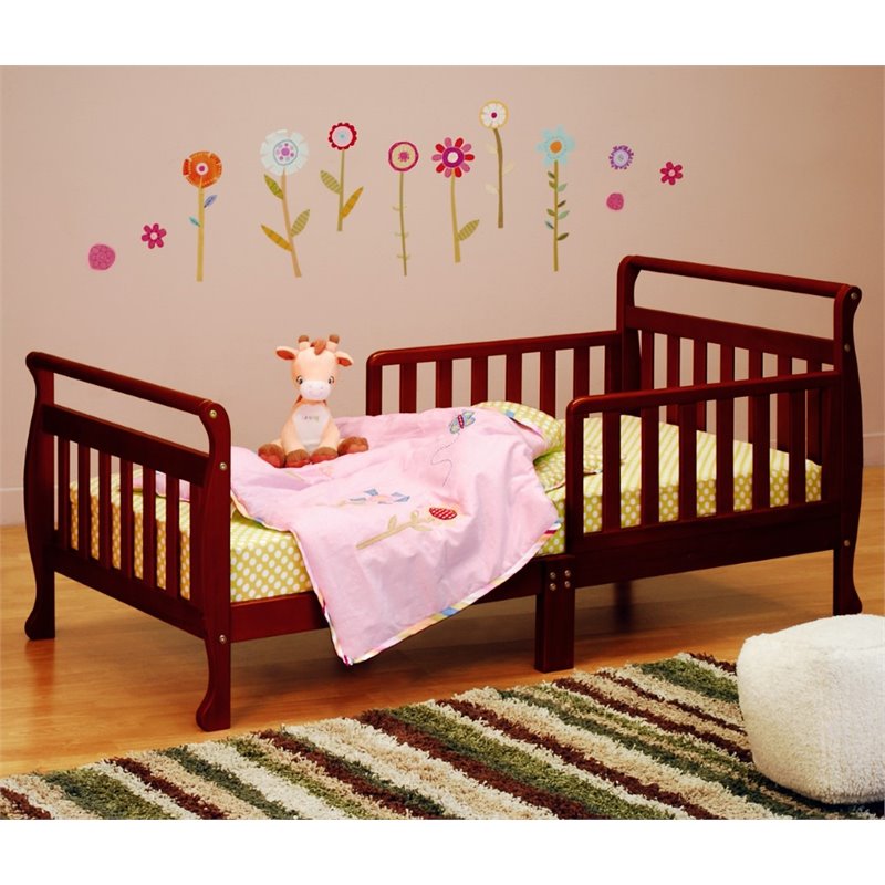 Athena Anna Toddler Bed in Cherry