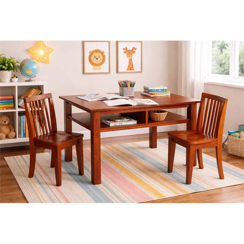Athena Newton Kid's 3 Piece Table and Chair Set