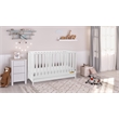 AFG Mila 3-in-1 Convertible Crib in White